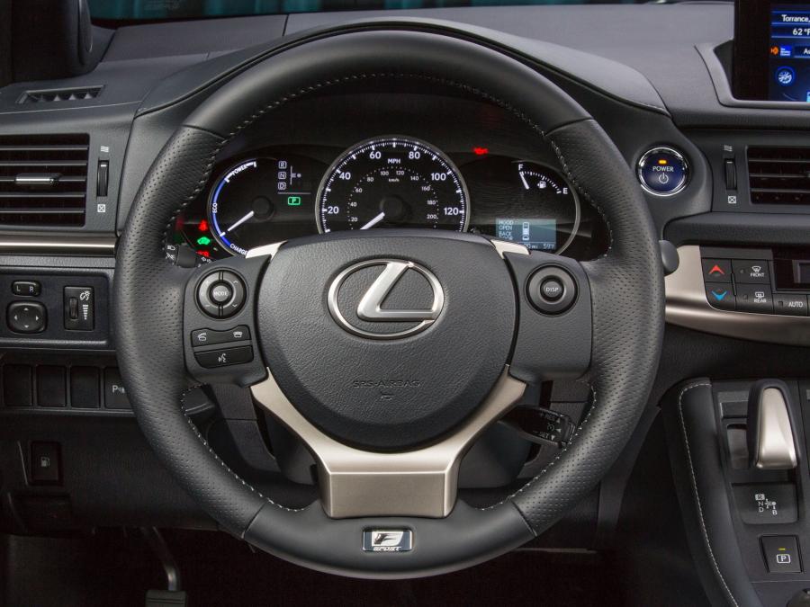 Панель приборов Lexus CT200h F-Sport 2014 года  (NA) (фото 31 из 41)